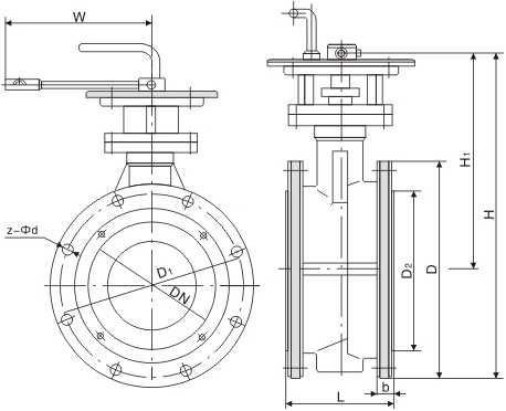 Resilient Metal-to Metal Butterfly Valve