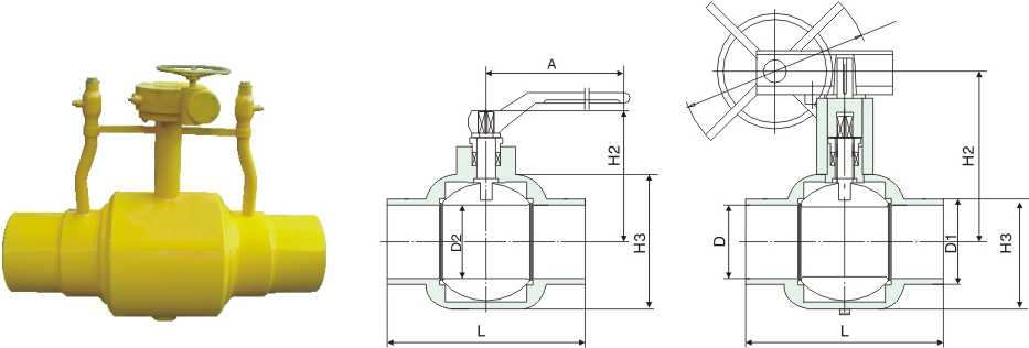 Forged steel all welded ball valve