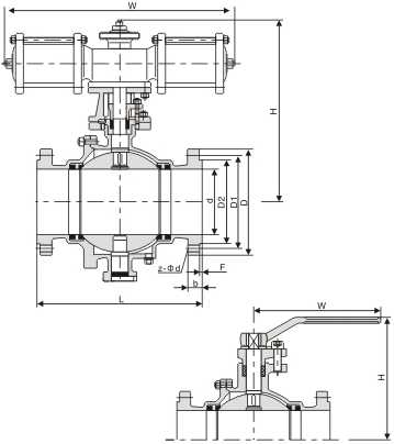 Poweder-Coal Ejection Ball Valve
