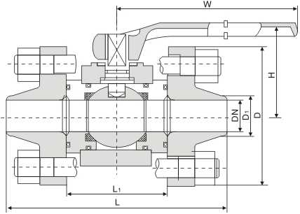  Butt-Weld Ball Valve