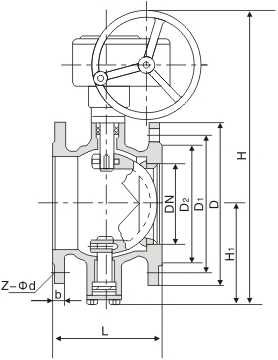 V-Rigulating Ball Valve