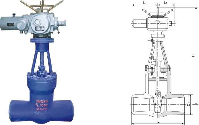 High temperature and high pressure gate valves