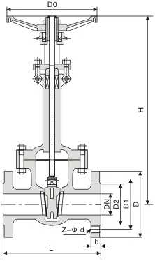 Cryogenic Gate Valve