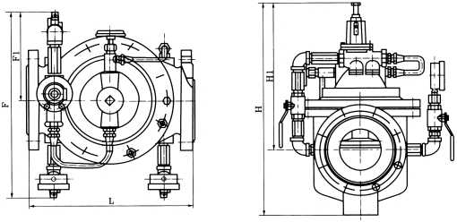 Flow control valve、Pressure relief valve
