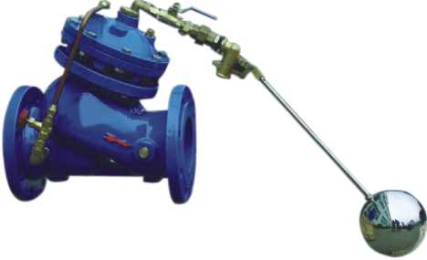 Remote control float valve