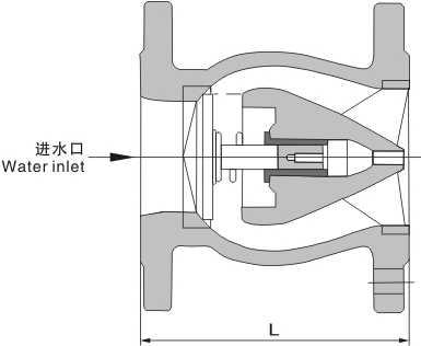 Mute Type Check Valve