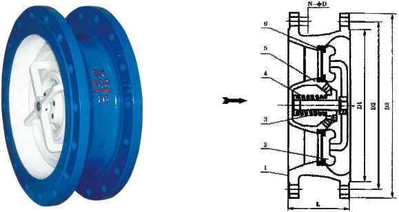 CVKR Mute Type Check Valve