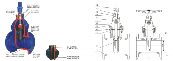 Elastic Seal Gate Valves