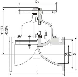 Rubber Lined Diaphragm Valve