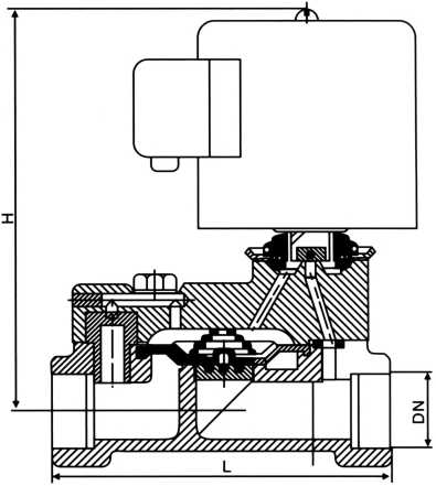 The electromagnetic valve