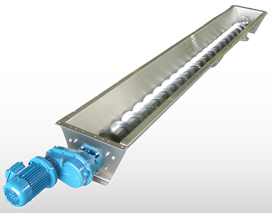 WAM Stainless Steel Trough Screw Conveyors - CX