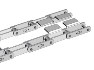 Power plant dust removal chain