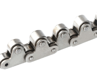 Top roller conveyor chain