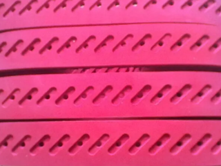 Arc tooth timing belt