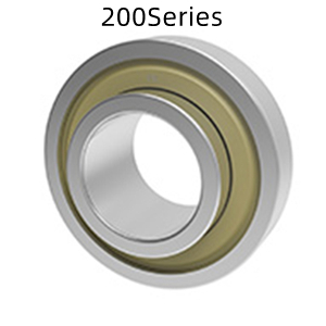 200 series,  round hole non-relubrication,   round hole relubrication,  square hole non-relubrication,  