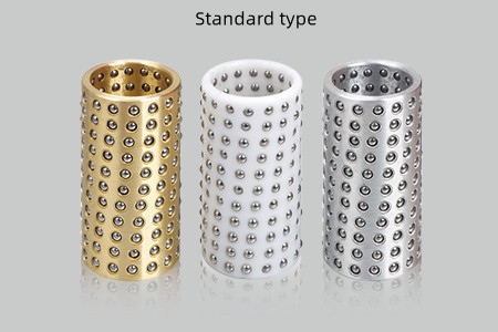 FZH (copper-based), FZL (aluminum-based), FZP (resin-based) Standard type More steel balls Most steel balls